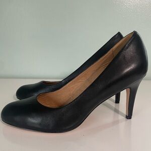 Corso Como Leather Classic Heel Pumps Career Business Casual Comfort Size 11